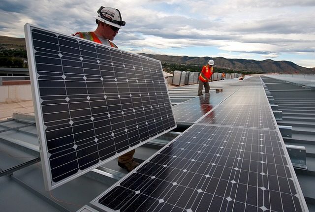 Installation de panneau photovoltaïque